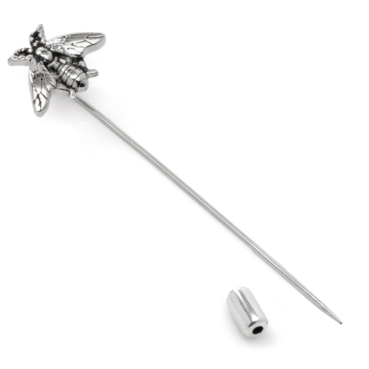 Stainless Steel Bee Stick Pin – Wear it Fashions